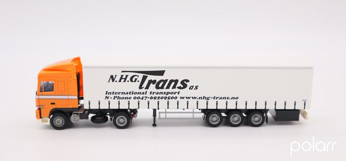 AWM DAF lastvogn med sættevogn 'N.H.G. Trans as'