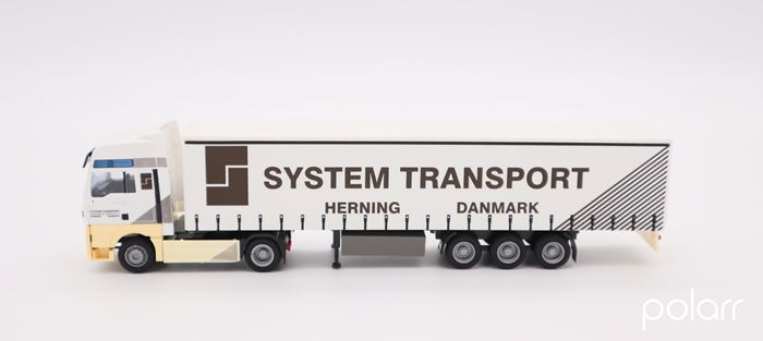 AWM MAN lastvogn med sættevogn 'System Transport'
