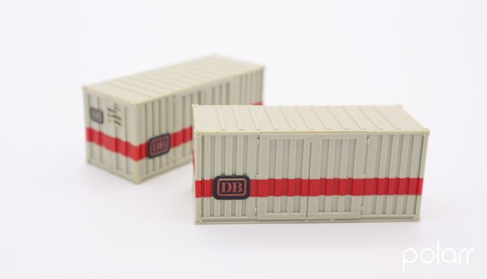 Container 20 fod 'DB', 2 stk.