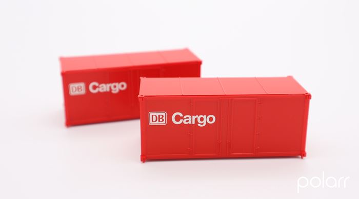 Container 20 fod 'DB Cargo', 2 stk.
