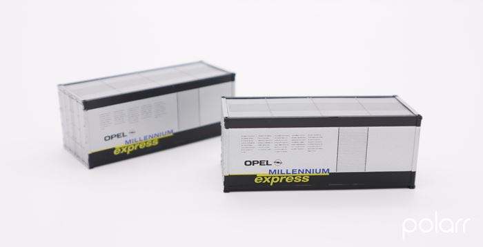 Container 20 fod 'Opel', 2 stk.