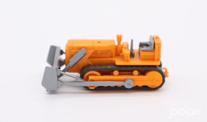 Hanomag bulldozer, gul