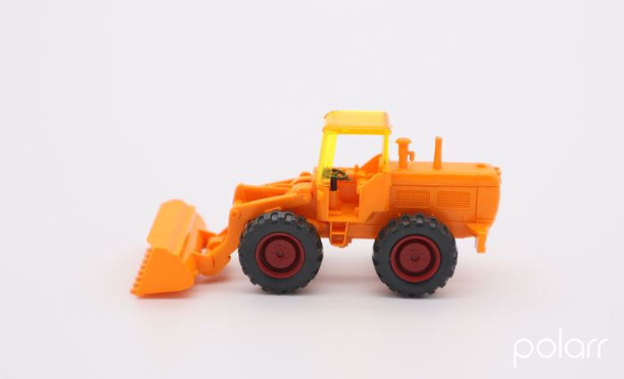 Hanomag gravemaskine, gul