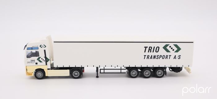 AWM MAN lastvogn med sættevogn 'Trio Transport A/S'