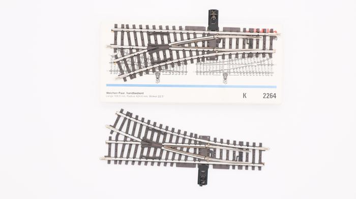 Märklin 2264 sporskiftesæt, højre/venstre