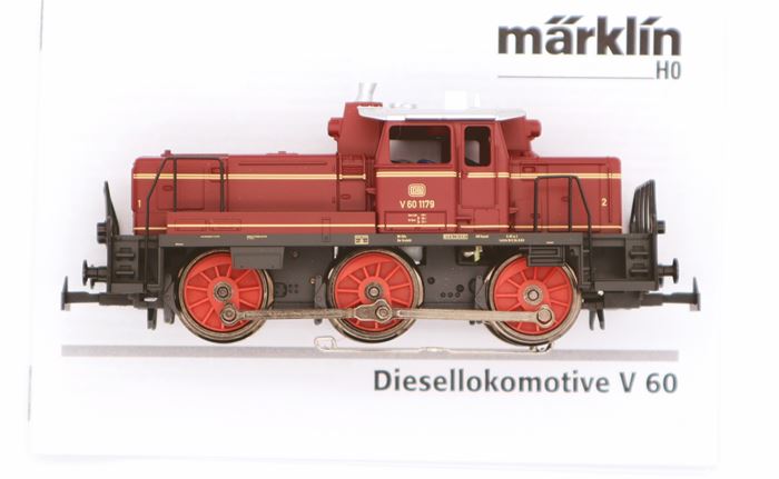 Märklin 29191 DB V60 diesellokomotiv, AC digital