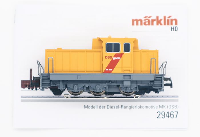 Märklin 29467 DSB Mk diesellokomotiv, AC digital med lyd