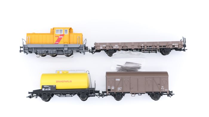 Märklin 29467 DSB Mk godstog, AC digital med lyd