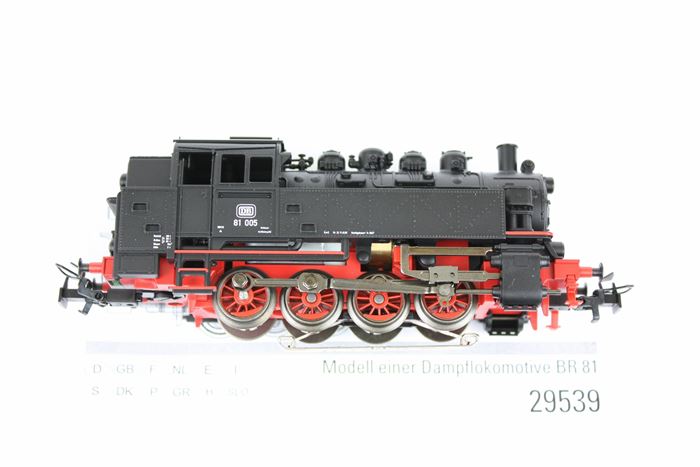 Märklin 29539 DB BR 81 damplokomotiv, AC digital