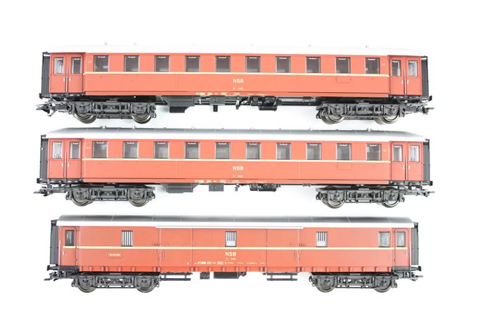 Märklin 29660 NSB passagervognsæt