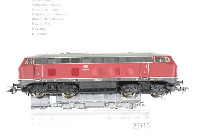 Märklin 29710 DB BR 216 diesellokomotiv, AC digital