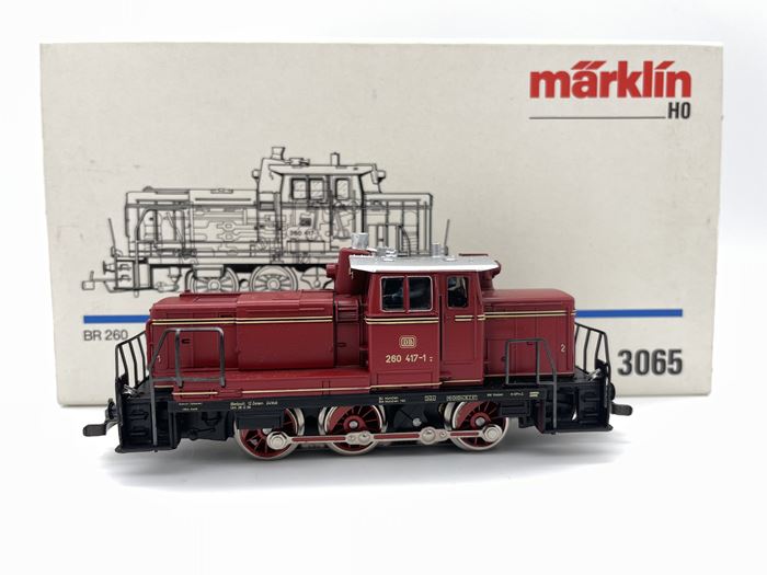 Märklin 3065 DB BR 260 diesellokomotiv TELEX, AC analog