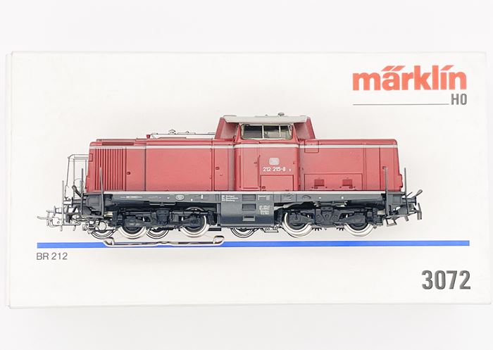 Märklin 3072 DB BR 212 diesellokomotiv, AC analog