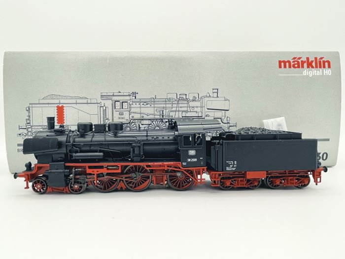Märklin 37030 DB BR 38 damplokomotiv, AC digital