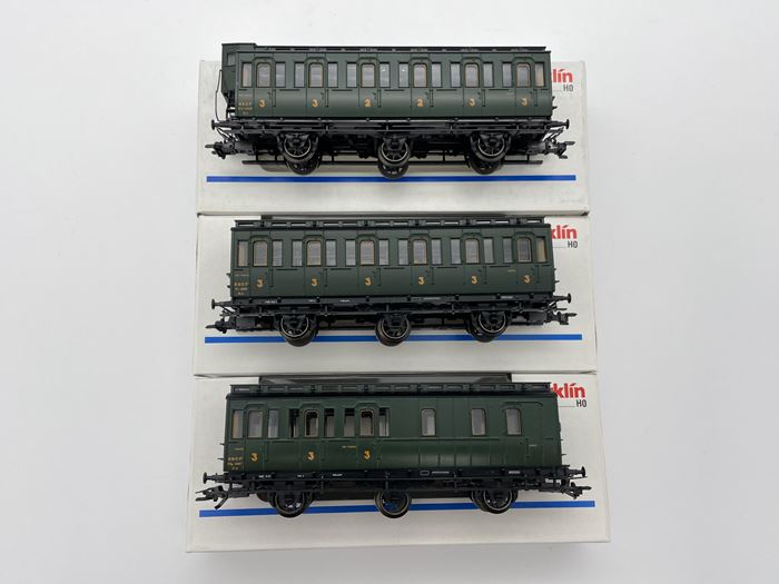 Märklin 4205 4304 4305 SNCF passagervognsæt