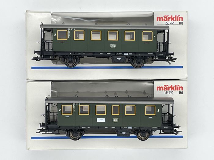 Märklin 4301 4302 DB passagervognsæt