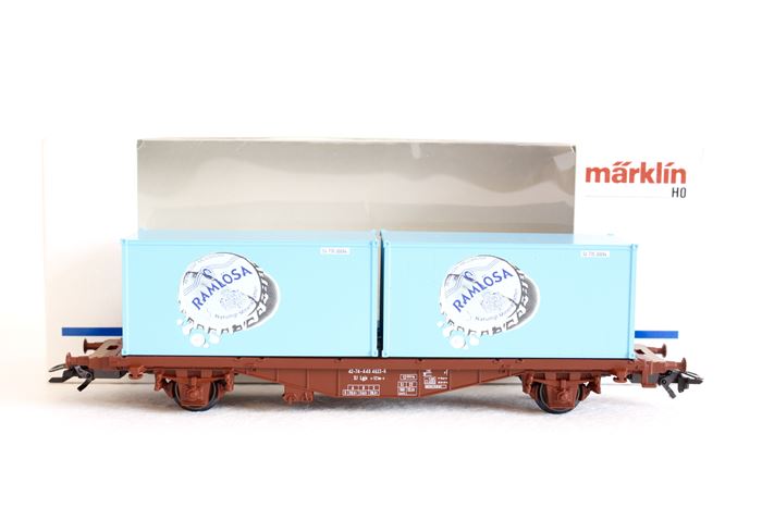 Märklin 4659 SJ containervogn "RAMLÖSE"