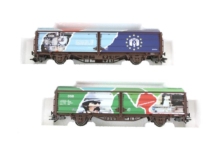 Märklin 4838 DSB Hbis godsvognsæt "Arbejdsmiljø"