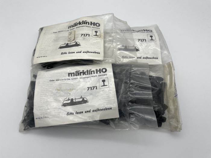 Märklin 7171 lydisoleringsklodser, gummi - med skruer, 200 stk.