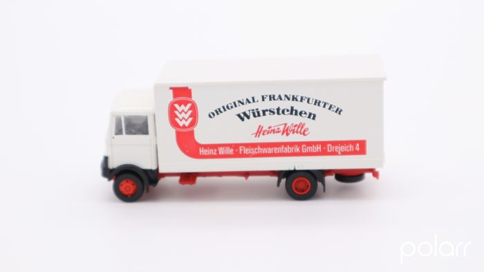 Mercedes lastvogn 'Heinz Wille'