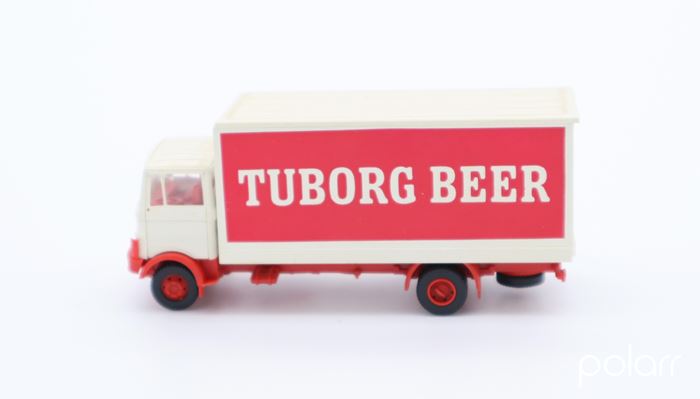 Mercedes lastvogn 'Tuborg Beer'