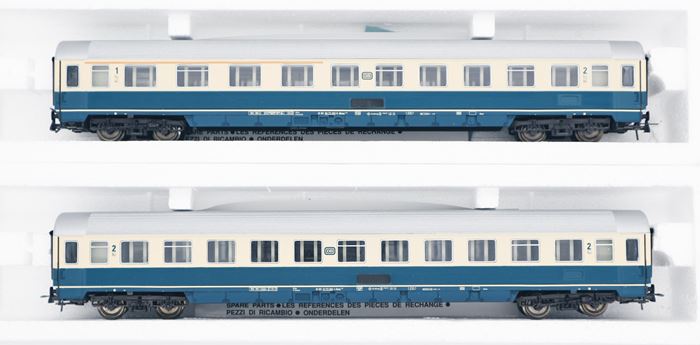 Roco 44413 44414 DB passagervognsæt 1./2. kl. og 2. kl.