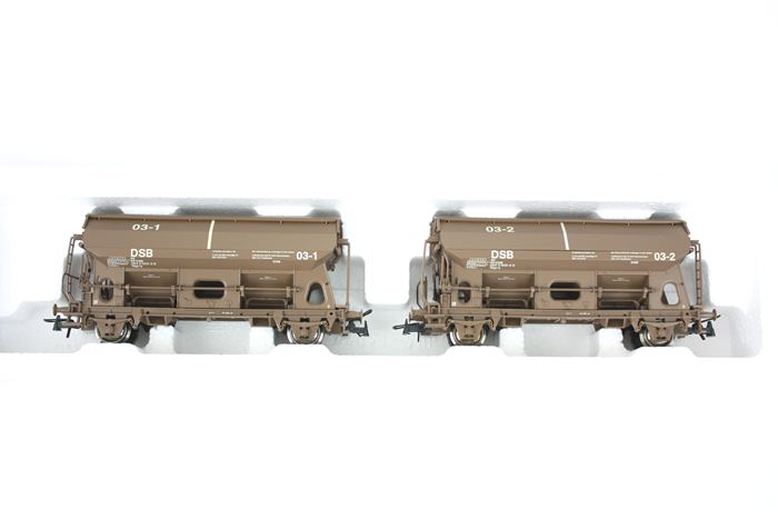 Roco 66020 DSB Tdgrrs godsvognsæt