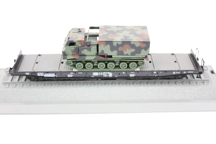 Roco Minitanks 826 DB Samms kampvognstransport 'BW'