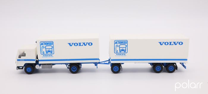Roco Volvo lastbil med hænger 'Volvo Action Service'