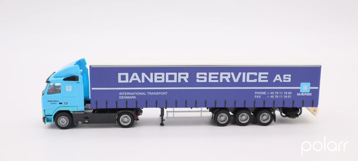 AWM Volvo lastvogn med sættevogn 'Danbor Service AS Maersk'