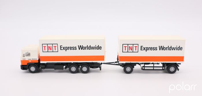 Wiking MAN lastbil med hænger 'TNT Express Worldwide'