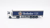MAN TG-A lastvogn med sættevogn 'Herforder Bier'