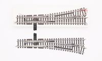 Märklin 2271 sporskiftesæt, lang, højre/venstre (brugte) (2)