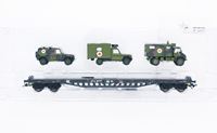 Märklin 4MFOR 47015 4-akslet godsvogn med sanitetskøretøjer