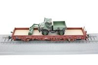 Roco 47179 DB Kbs godsvogn med Unimog